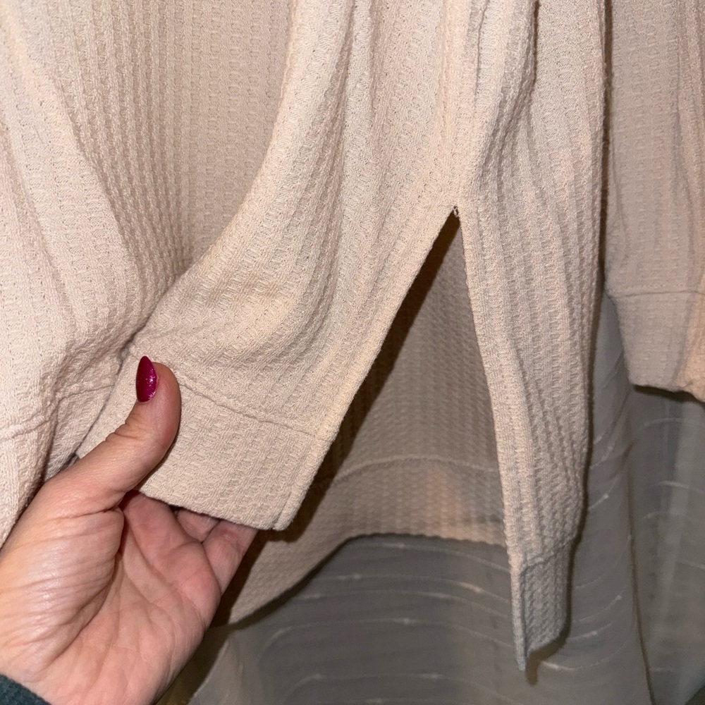 Sanctuary Cream Textured Knit Top - Picture 3 of 5